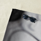 「ゲームを一時停止してここに来た」ゲーム誕生日 ビーチタオル (インサイチュ)