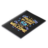 ゲームを一時停止してここに来ました　ゲーマーへのギフト ノートブック (左側)