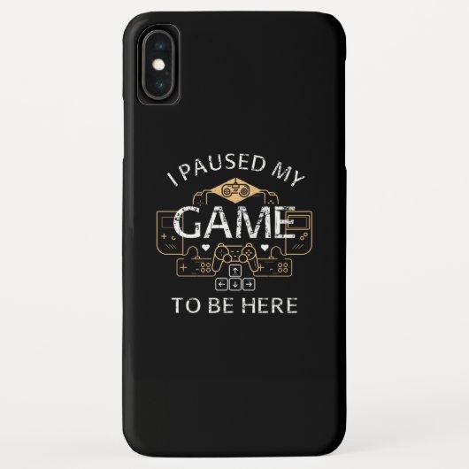 ゲームを一時停止してここに来ました Case-Mate iPhoneケース (裏面)