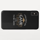 ゲームを一時停止してここに来ました Case-Mate iPhoneケース (裏面(横))