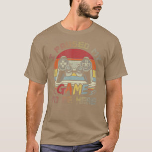 ゲームを一時停止してビデオゲームS Tシャツ