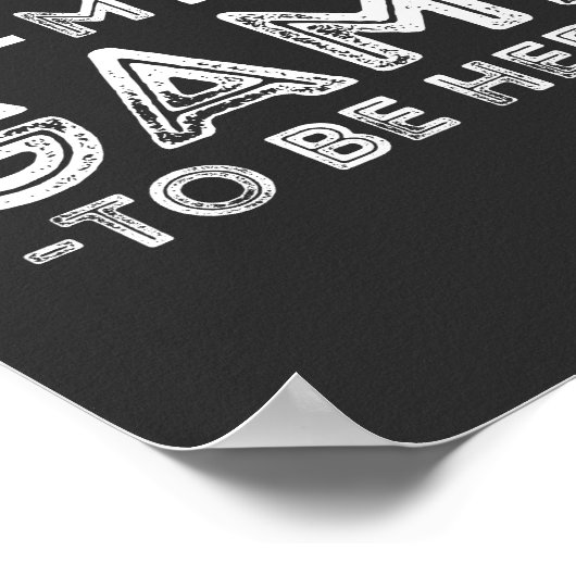 ゲームを一時停止して、ここにグラフィック皮肉なおもしろい ポスター (角)