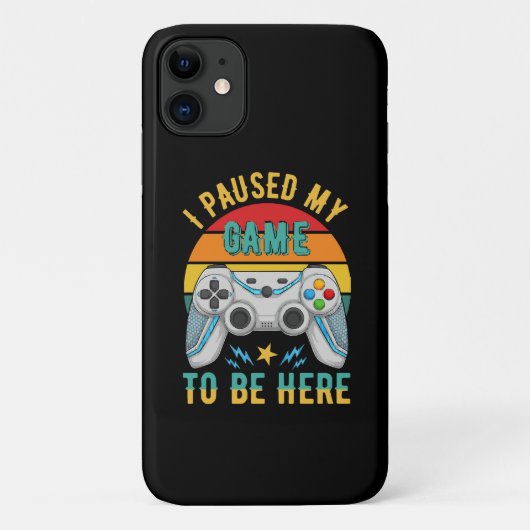ゲームを一時停止しました Case-Mate iPhoneケース (裏面)