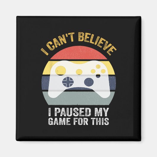 ゲームを一時停止するなんて マグネット (正面)