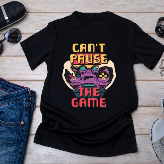 ゲームを一時停止できないおもしろい- Gamer T-Shirt Tシャツ