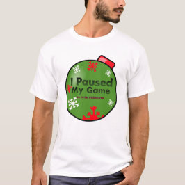 ゲームを中断した Tシャツ