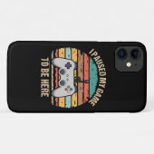 ゲームを中断してここに来た Case-Mate iPhoneケース (裏面(横))