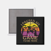 ゲームを中断して来た マグネット (正面/裏面)