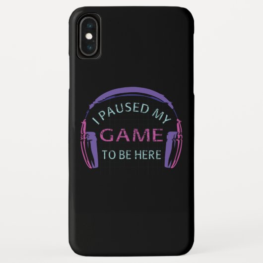 ゲームを中断して来た Case-Mate iPhoneケース (裏面)