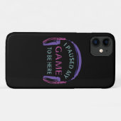 ゲームを中断して来た Case-Mate iPhoneケース (裏面(横))