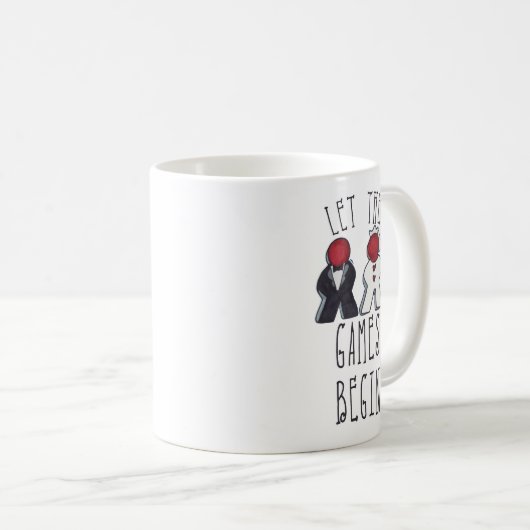 ゲームを始めよう ミープルウェディング ファン アート コーヒーマグカップ (正面右)