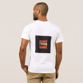 ゲームを盛り上げる Tシャツ (裏面フル)