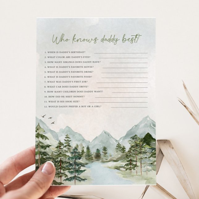 ゲームを知っている赤ちゃんのシャワーを冒険に始める (Let the Adventure Begin Baby Shower Game)