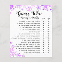 ゲームを見せるベビーを推測-ベビー外は寒い