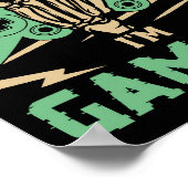 ゲームを邪魔しない ポスター (角)