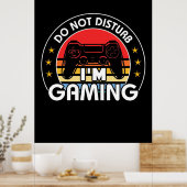 ゲームを邪魔しない ポスター (キッチン)