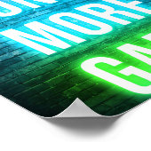 ゲームを1ゲーム以上 ポスター (角)