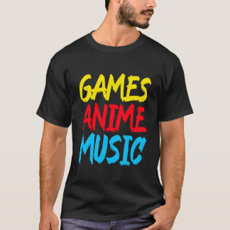 ゲームアニメ音楽ギフトヴィンテージ Tシャツ