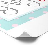 ゲームアローサインカーニバル回路誕生日RT ポスター (角)