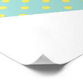 ゲームアローサイン用カーニバルサーカス誕生日LFT ポスター (角)