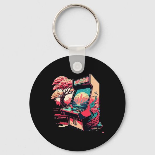 ゲームアーケード キーホルダー (正面)
