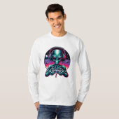 ゲームエイリアン地球外生物 Tシャツ (正面フル)