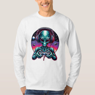ゲームエイリアン地球外生物 Tシャツ