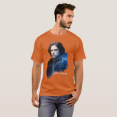 ゲームオブスローンズ ジョン・スノウの肖像画 ジョーク Tシャツ (正面フル)