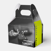 ゲームオンゲーマーパーソナライズされた誕生日レベルアップ フェイバーボックス (裏面サイド)