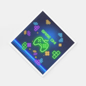 ゲームオンゲーマー紙プレート スタンダードランチョンナプキン (角)