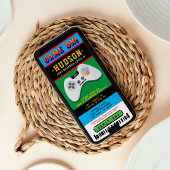 ゲームオンチケット誕生日パーティー 招待状