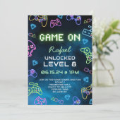 ゲームオンビデオゲーム招待状 招待状 (スタンド正面)