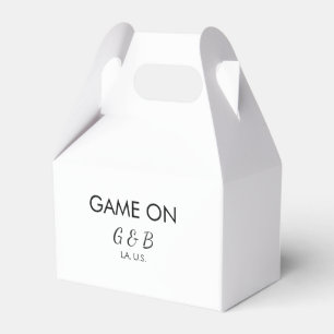 ゲームオンマジカップル名結婚パーティー場所シティーG フェイバーボックス