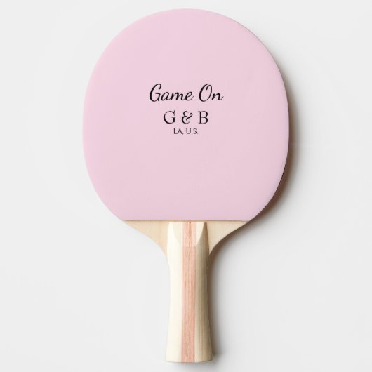 ゲームオンマジカップル名結婚パーティー場所シティーG 卓球ラケット (正面)