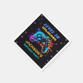 ゲームオンレベルアップビデオゲーム子供の誕生日ナプキンス スタンダードカクテルナプキン (角)