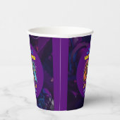 ゲームオンレベルアップビデオゲーム誕生日 紙コップ (右)