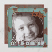 ゲームオン招待状 招待状 (正面/裏面)