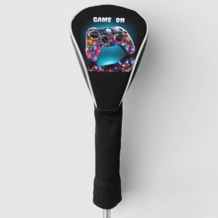 ゲームオン鮮やか ゴルフヘッドカバー