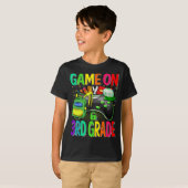ゲームオン3グレード新学期 Tシャツ (正面フル)