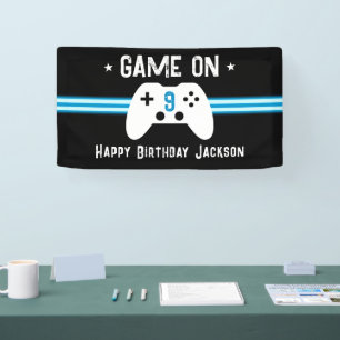ゲームオン9誕生日 横断幕