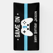 ゲームオン9誕生日 横断幕 (縦)