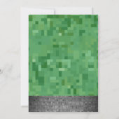 ゲームオン コントローラー ゲーマー 誕生日パーティー 招待状 (裏面)