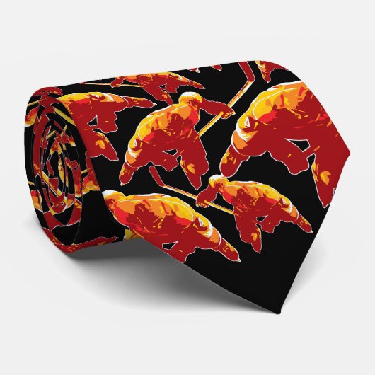 ゲームオン(ホッケー) ネクタイ (ロール)