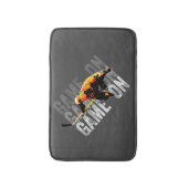 ゲームオン(ホッケー)バスマット バスマット (正面縦)