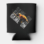 ゲームオン（ホッケー） 缶クーラー (正面)