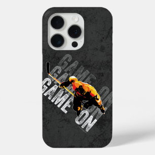 ゲームオン(ホッケー) iPhone 15 PROケース