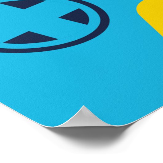 ゲームオン&レベルアップビデオゲームボーイ誕生日 ポスター (角)