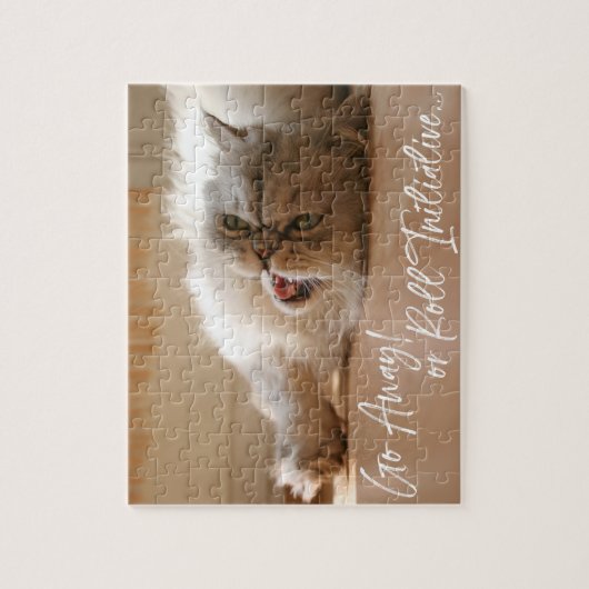 ゲームオン | 怒 RPG Roleplayerの遠くに猫の写真へ移動 ジグソーパズル (縦)