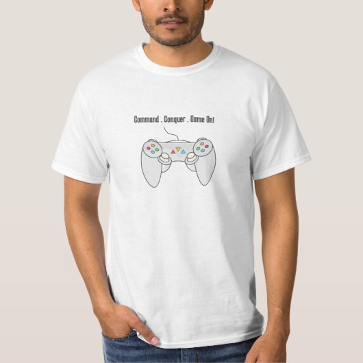 ゲームオン！ Tシャツ (正面)