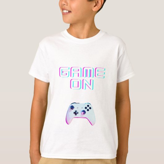 ゲームオン Tシャツ (正面)